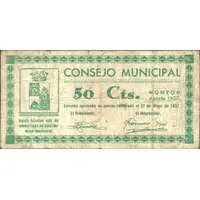 50 Céntimos Monzón