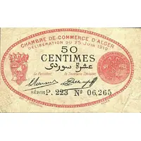 50 Centimes Chamber of Commerce