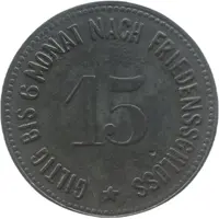 15 Pfennig - Wasserburg am Inn