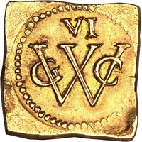 6 Florins Dutch West India Company, Recife Mint