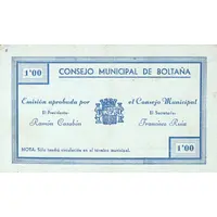 1 Peseta Boltaña