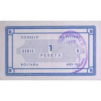 1 Peseta Boltaña
