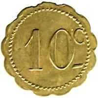 10 Centimes - Jeton Quercy - Montpellier [34]