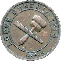 Token - Masonic Lodge Dunedin 1316