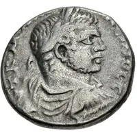 Tetradrachm - Caracalla ΔΗΜΑΡΧ ΕΞ ΥΠΑΤΟϹ ΤΟ Δ