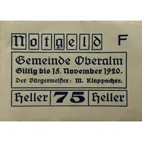 75 heller Oberalm