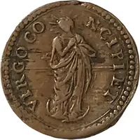 1 Quattrino - Alexander VII Virgo Concipiet