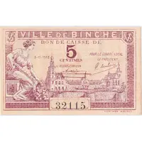 5 Centimes Ville de Binche
