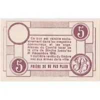 5 Centimes Ville de Binche