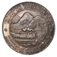 Railroad line Callao-Oroya Inauguration