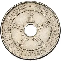 10 Centimes - Léopold II