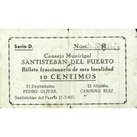 10 Céntimos Santisteban del Puerto