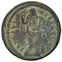 1 Quattrino - Alexander VIII Saint Peter, without year