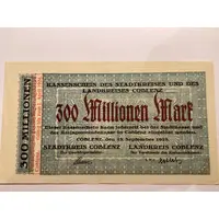 300 000 000 Mark