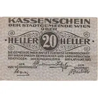 20 Heller Wien