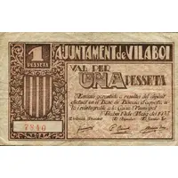 1 Peseta Vilaboi