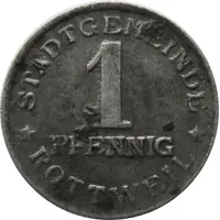 1 Pfennig - Rottweil