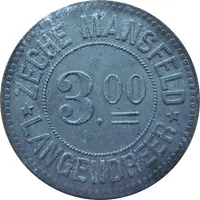 3 Mark - Langendreer Zeche Mansfeld