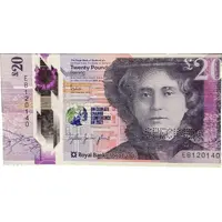 20 Pounds Royal Bank of Scotland - COP 26 Summit Meeting