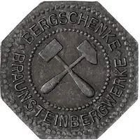 50 Pfennigs - Arnstadt Bergschenke Braunsteinwerke