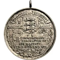Medallion Coronation of King Edward VII