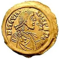 1 Tremissis - Cunincpert With hand in field