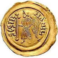 1 Tremissis - Cunincpert With hand in field