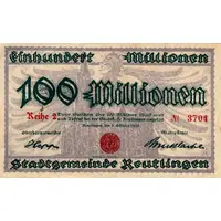 100 000 000 Mark