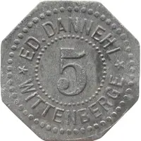 5 Pfennig - Wittenberge Ed Dannehl