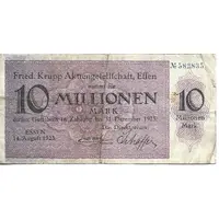 10 000 000 Mark Krupp