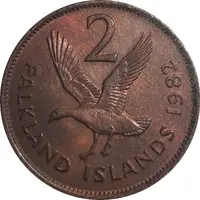 2 Pence - Elizabeth II 2nd portrait