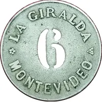 6 La Giralda Restaurant Token