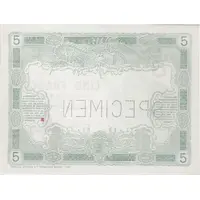 5 Francs Without decrees