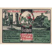 50 Pfennigs Notgeldausstellung