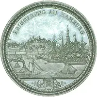 Souvenir medal - Hamburg