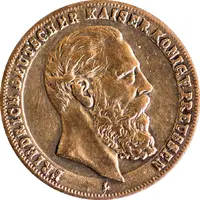 Token - Frederick III Preussen