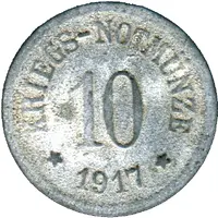 10 Pfennig - Bergzabern