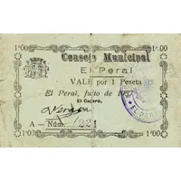 1 Peseta El Peral