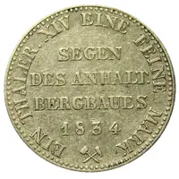 1 Thaler - Alexander Charles Ausbeute, Marriage