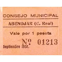 1 Peseta Abenójar