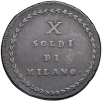 10 Soldi - Cisalpine Republic Siege of Mantua