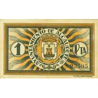 1 Peseta Alcaudete