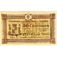 50 Centimes - Chambre de Commerce de Tarbes 65