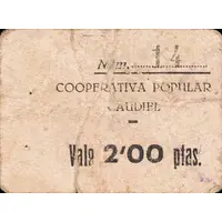 2 Pesetas Caudiel