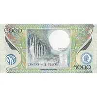 5000 Pesos New bank seal