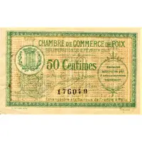 50 Centimes - Chambre de Commerce de Foix 09