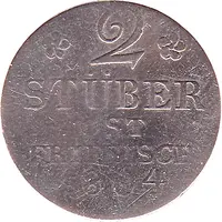 2 Stüber - Frederick William III
