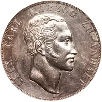 2 Thalers / 31/2 Gulden - Alexander Charles