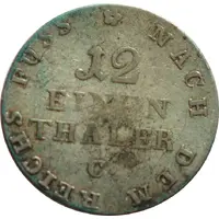 1⁄12 Thaler - George III
