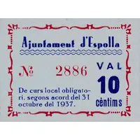 10 Céntimos Espolla